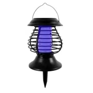 Lampa solara pentru gradina, anti-insecte, tantari, muste, UV, LED, 13x31 cm - 