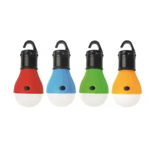 Lampa pentru gradina, camping, tip bec, multicolor, 3xAAA, 5.3x5.3x12 cm - Lampa pentru gradina, camping, tip bec, multicolor, 3xAAA, 5.3x5.3x12 cmCaracteristici:flux luminos: 30 lmclasa energetica: A+tip sursa alimentare: 3 x AAAputere: 1.5 Wsursa lumina: 3 x F8temperatura de culoare: 8300 Kgrad protectie: IP20dimensiuni: 53x53x12 cmtimp de functionare: 3 h3 moduri de iluminare:iluminat puterniciluminat slabiluminat intermitentbaterii incluse