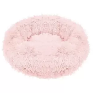 Culcus moale, pentru caine/pisica, roz murdar, 50 cm - 
