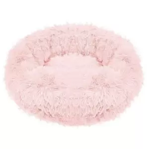 Culcus moale, pentru caine/pisica, roz murdar, 40 cm - 
