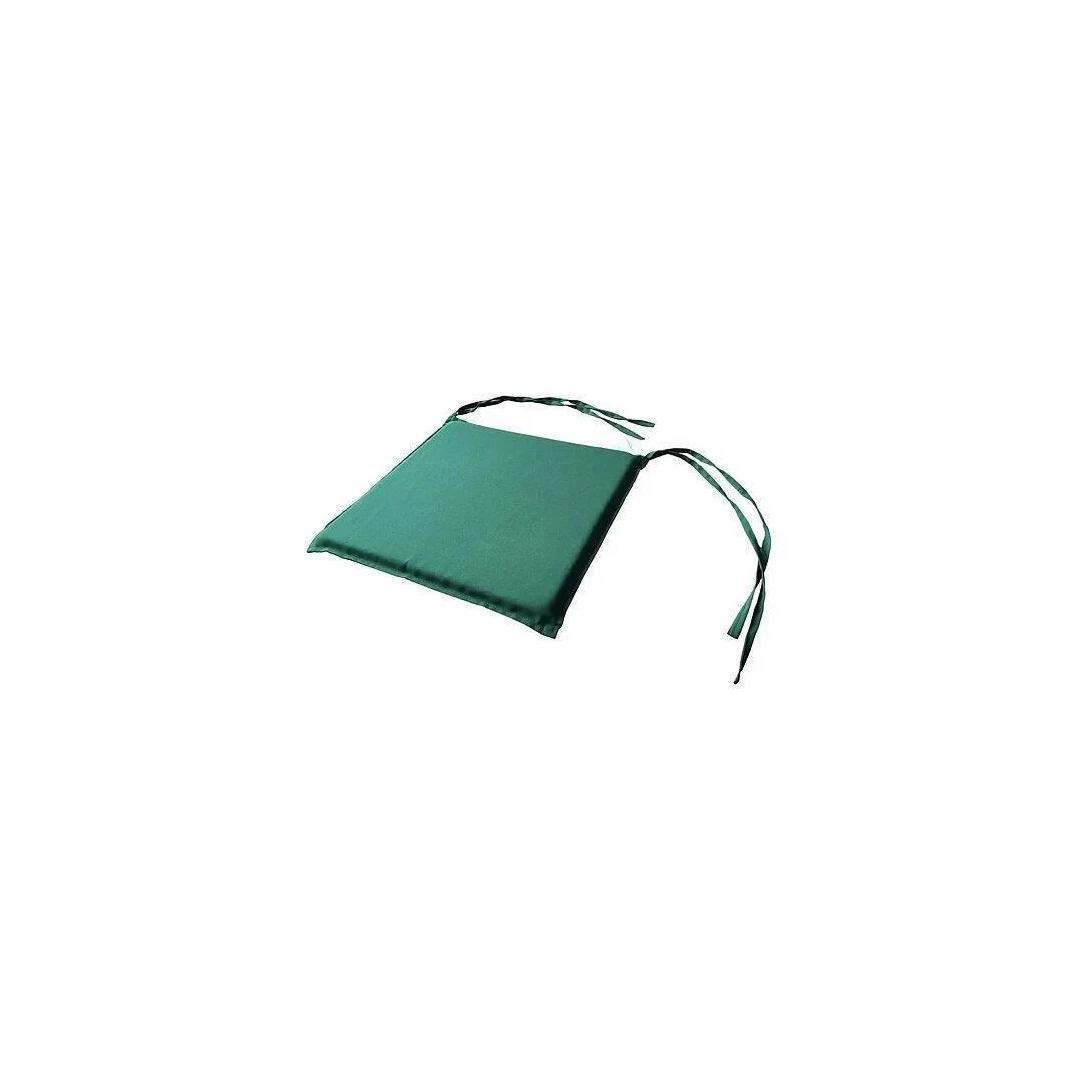 Perna patrata pentru scaun, verde 39x36x2 cm - Perna patrata pentru scaun, verde 39x36x2 cm
