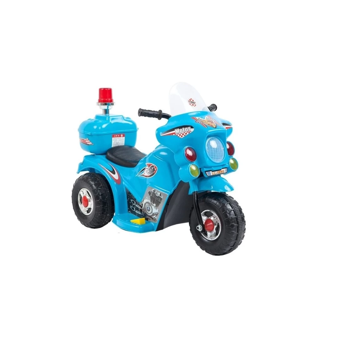 Motocicleta electrica pentru copii, LL999 MCT 5725, albastra - 