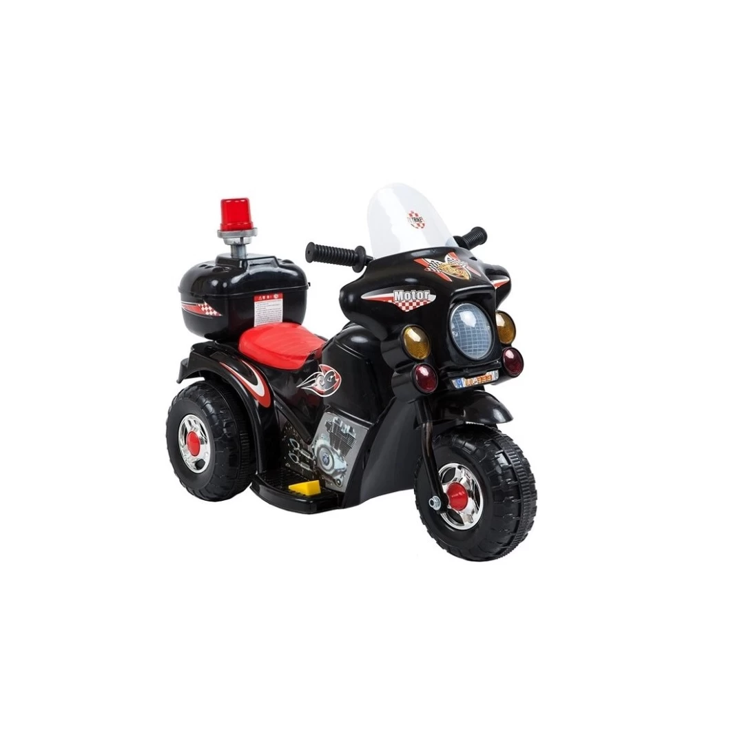Motocicleta electrica pentru copii, LL999 MCT 5721, Negru - 