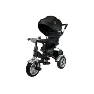 Tricicleta cu pedale pentru copii, cu scaun rotativ, negru MCT 2602 - Tricicleta cu pedale pentru copii, cu scaun rotativ, negru MCT 2602