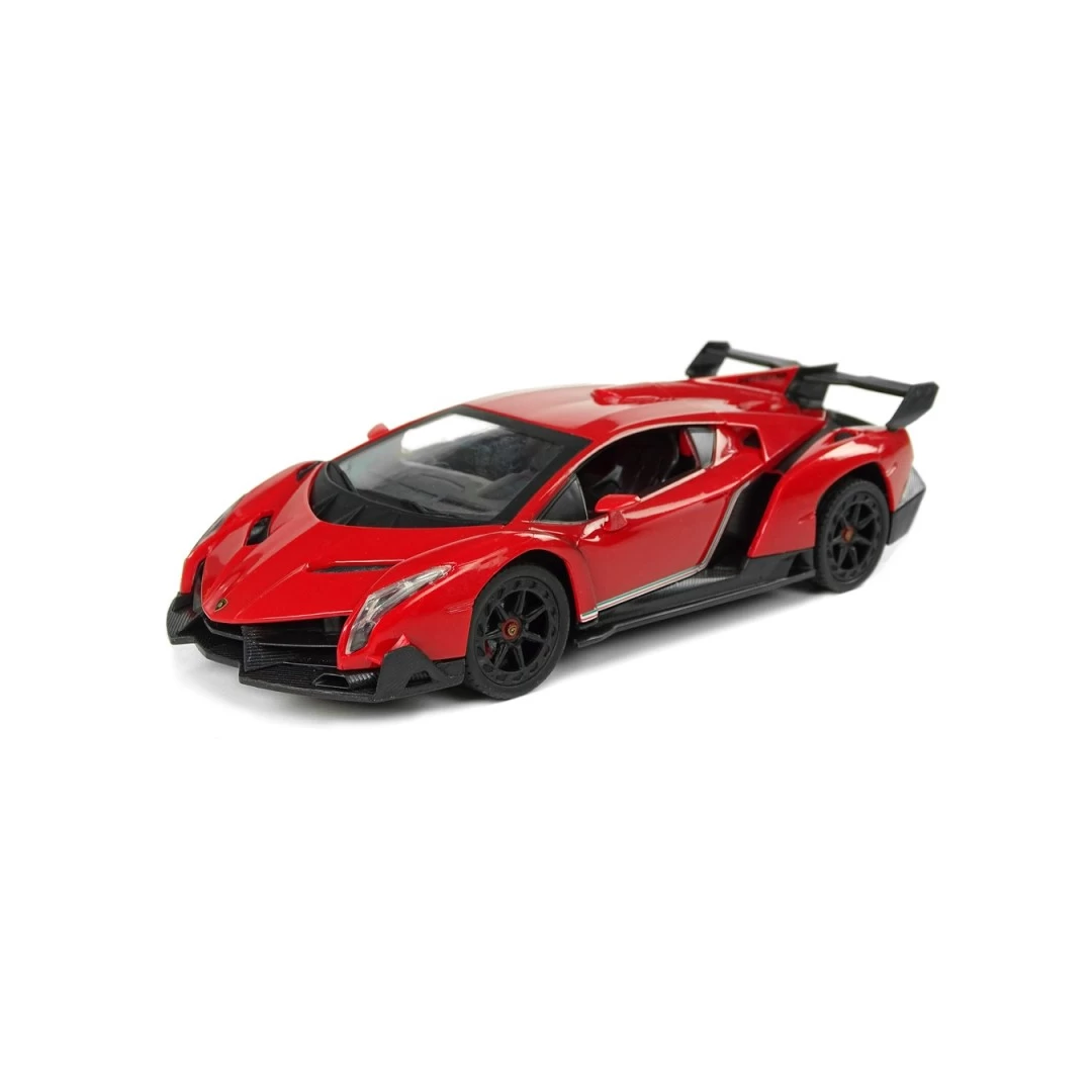 Masinuta sport RC pentru copii cu telecomanda, Lamborghini Veneno rosu MCT 9739 - 