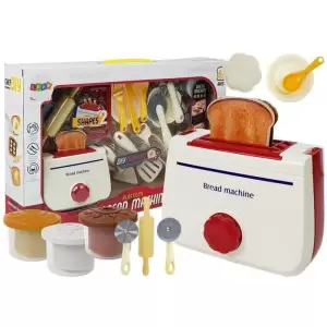 Set tacamuri si ustensile de bucatarie pentru copii, cu prajitor de paine MCT 7836 - 