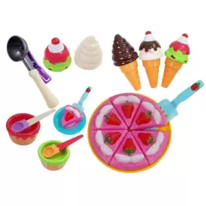 Set inghetata si prajitura de joaca, pentru copii, multicolor MCT 5038 - 