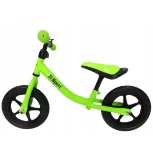 Bicicleta fara pedale MCT R1 - Verde - Bicicleta copii, fara pedale, usoara, MCT R1 - Verde