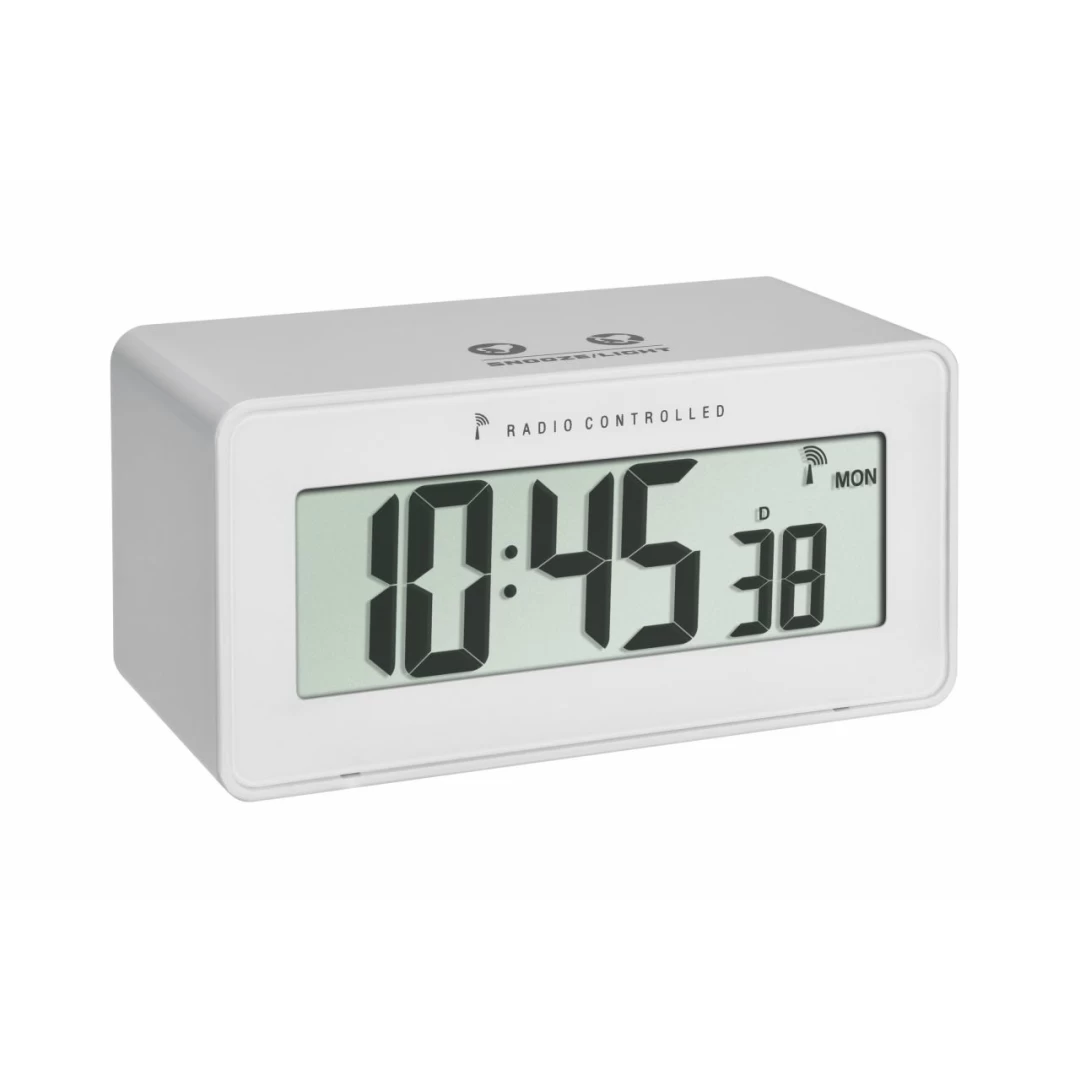 Termometru si higrometru cu ceas si ecran LCD iluminat MCT 60.2544.02 - 