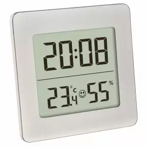 Termometru si higrometru digital cu ceas si alarma MCT 30.5038.54 - 