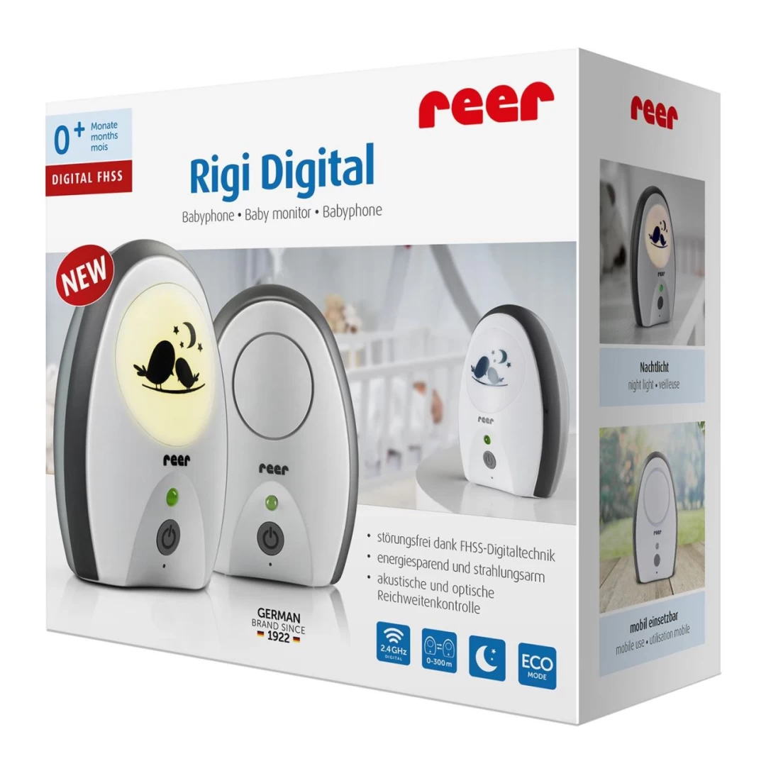 Monitor digital pentru bebelusi Rigi Digital MCT 50070 - 