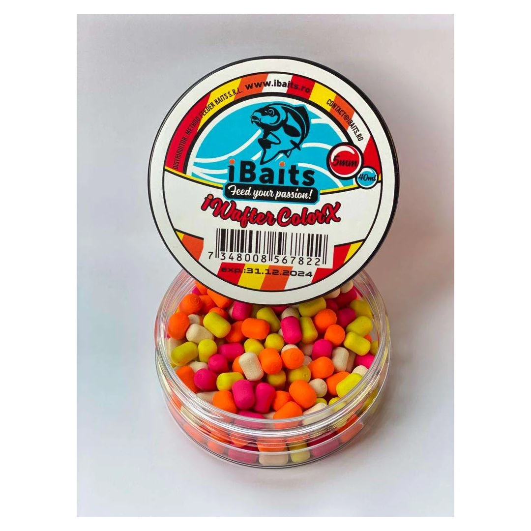 Momeli de carlig iBaits Wafters 5 mm - diverse sortimente - <p>Momeli de carlig IBaits Wafters </p>