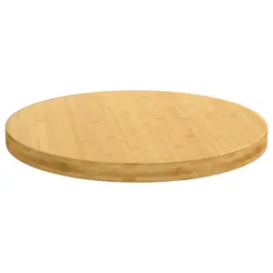 Blat de masă, Ø90x4 cm, bambus - Oferiți o nouă viață mesei dvs. cu acest blat de masă din bambus. Este o soluție excelentă pentru a oferi un aspect nou mesei de acasă sau meselor din...