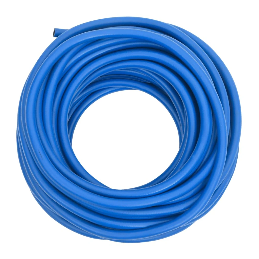 Furtun de aer, albastru, 5 m, PVC - Acest furtun de aer va fi o alegere ideală pentru compresorul dumneavoastră, indiferent dacă îl folosiți acasă sau în medii comerciale. Material durab...