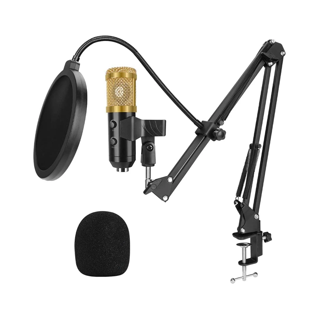 Microfon profesional Bm 900-6-5, conectare prin USB, butoane reglabile volum si Echo, Streaming, Gaming, Karaoke - Iti prezentam microfon pentru pc util pentru jocuri, streaming online, ce ofera o calitate ridicata a sunetului