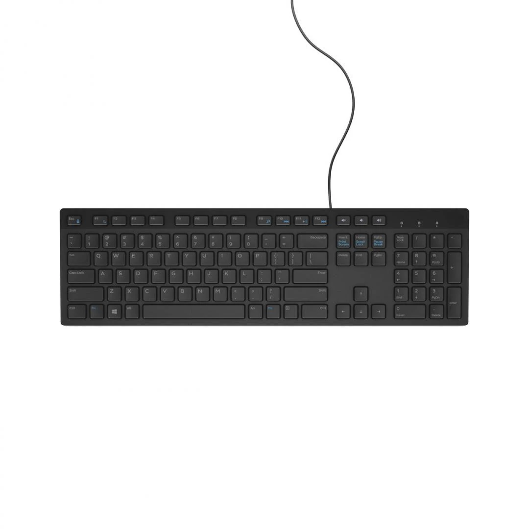 DL TASTATURA KB216 CU FIR BLACK RET BOX - Achizitioneaza tastatura pentru calculator atat pentru office cat si productivitate. Nu rata ultimele oferte!