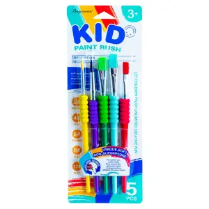 Pensule desen soft, 5 buc/set, 7Toys - 