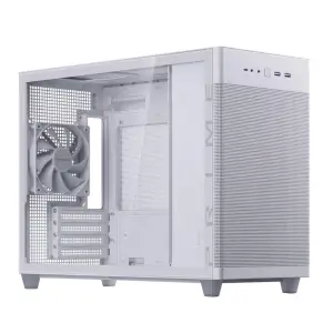 Carcasa Asus AP201 PRIME WHITE - Iti prezenta noile carcase pentru calculator, atat pentru cel de office cat si pentru gaming, din materiale de inalta calitate.