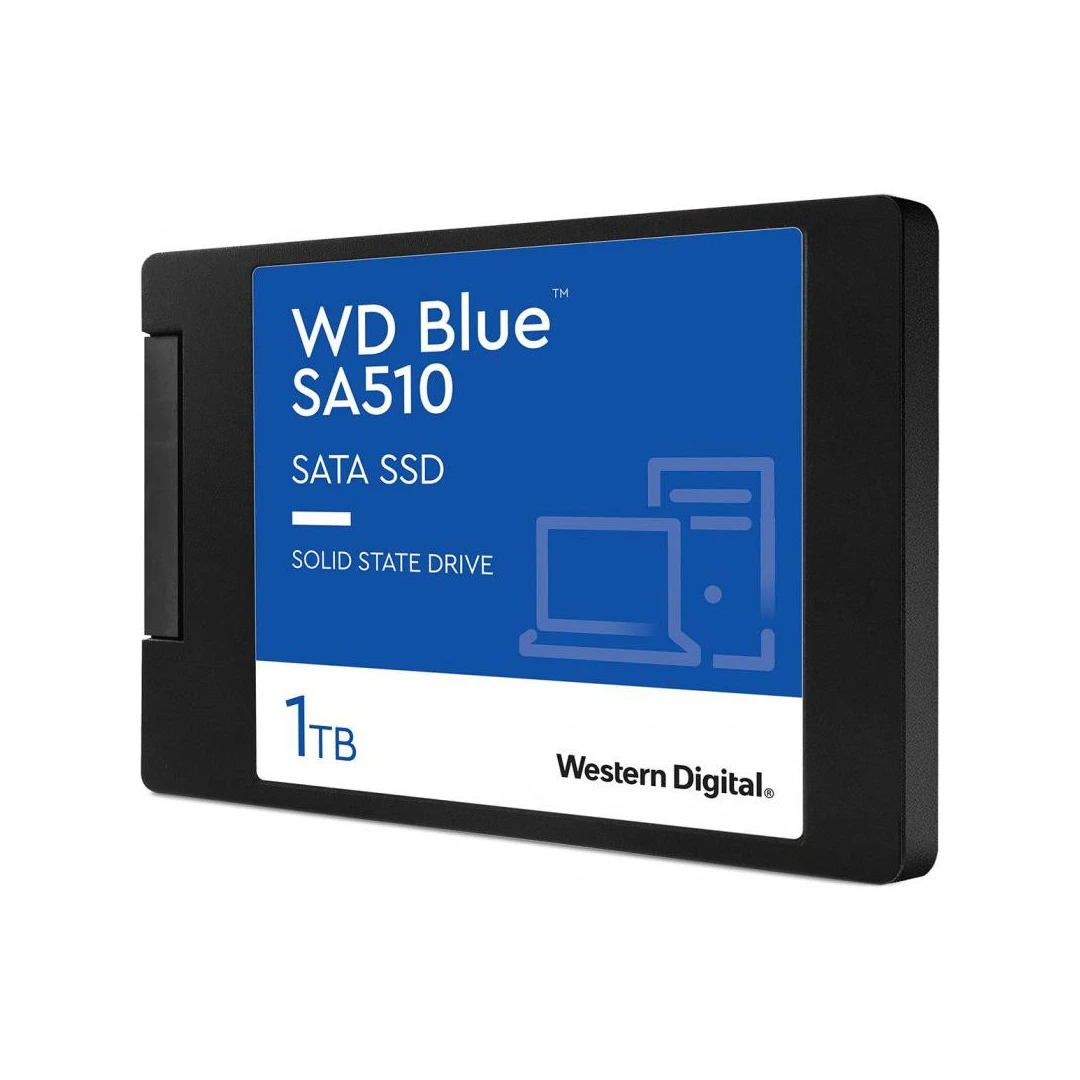 WD SSD 1TB BLUE 2.5 SATA3 WDS100T3B0A - Iti prezentam unitatile de stocare SSD pentru calculator si laptop, cu viteze mari pentru o pornire cat mai rapida a programelor preferate