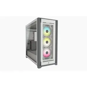 CR Case iCUE 5000X RGB Mid-Tower White - Iti prezenta noile carcase pentru calculator, atat pentru cel de office cat si pentru gaming, din materiale de inalta calitate.
