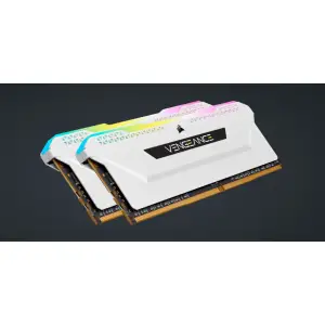 CR DDR4 16GB (2x8GB) 3200MHZ V White - Avem pentru tine memorii RAM simple si cu RGB pentru calculator cu performante mari, foarte utile in gaming si aplicatii solicitante.