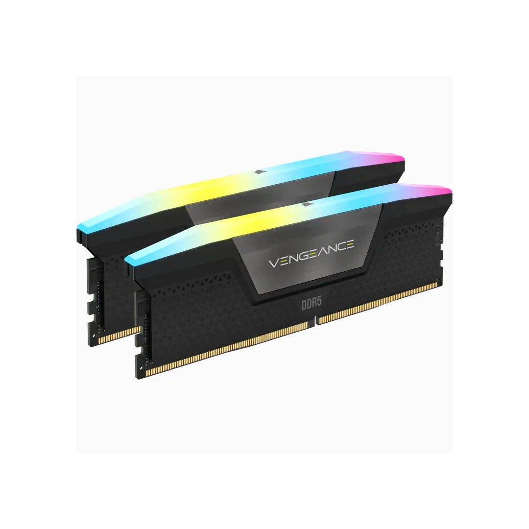 CR DRAM VENGEANCE 32GB(2x16) DDR5 C36 - Avem pentru tine memorii RAM simple si cu RGB pentru calculator cu performante mari, foarte utile in gaming si aplicatii solicitante.