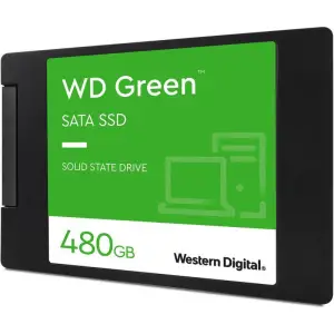 WD SSD 480GB GREEN 2.5 SATA3 WDS480G3G0A - Achizitioneaza ssd performant pentru calculator si laptop cu rata mare de transfer. Acum si  livrare rapida.