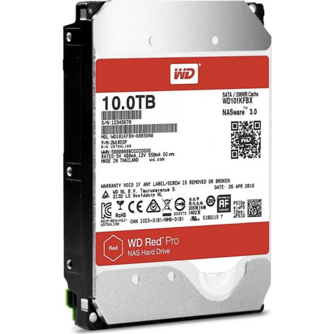 WD HDD3.5 10TB SATA WD102KFBX RED PRO - 