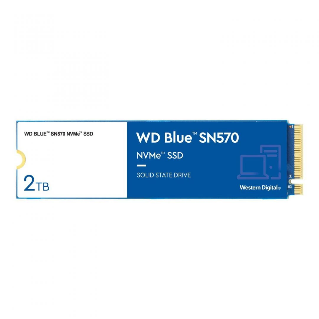 WD SSD 2TB BLUE M2 2280 WDS200T3B0C - 