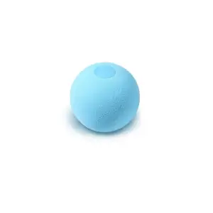 Jucarie pentru pisici tip minge cu sunete, 4.5 cm, albastru - 