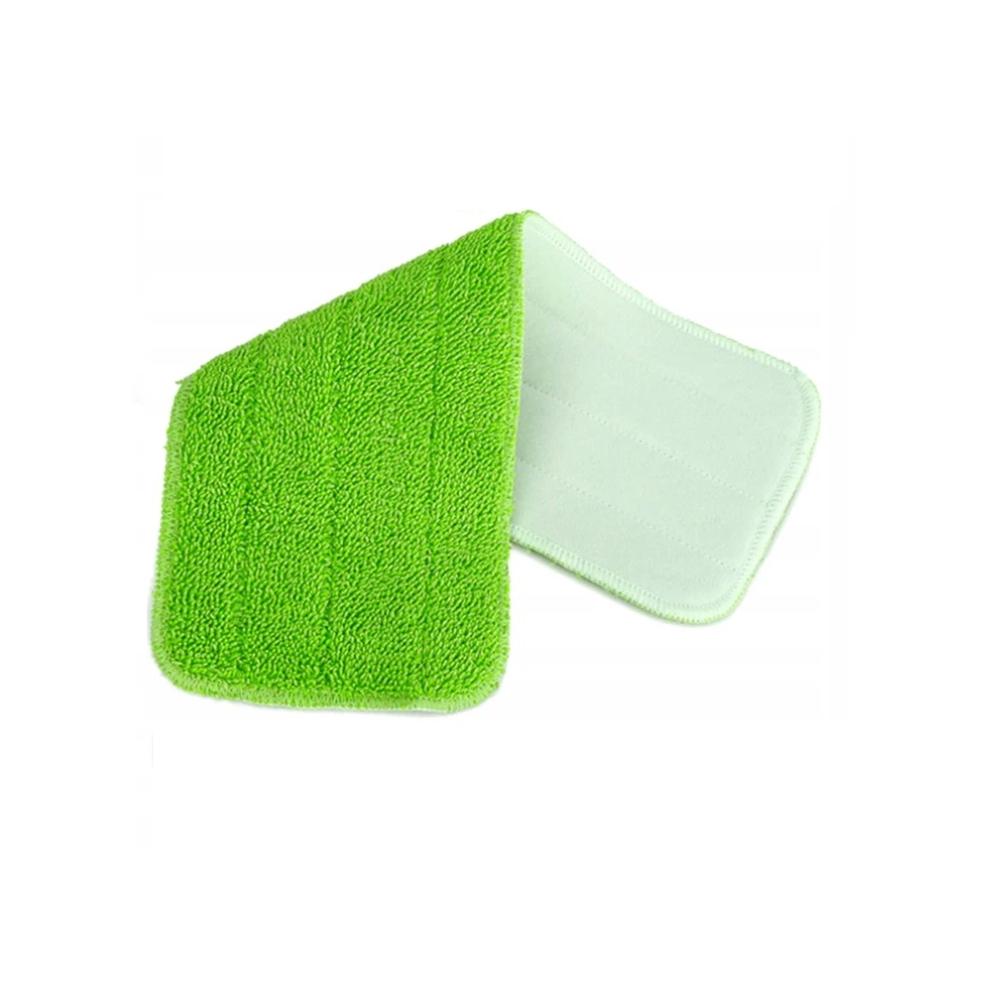 Rezerva mop plat, 42 x 14.5 cm, microfibra, verde - 