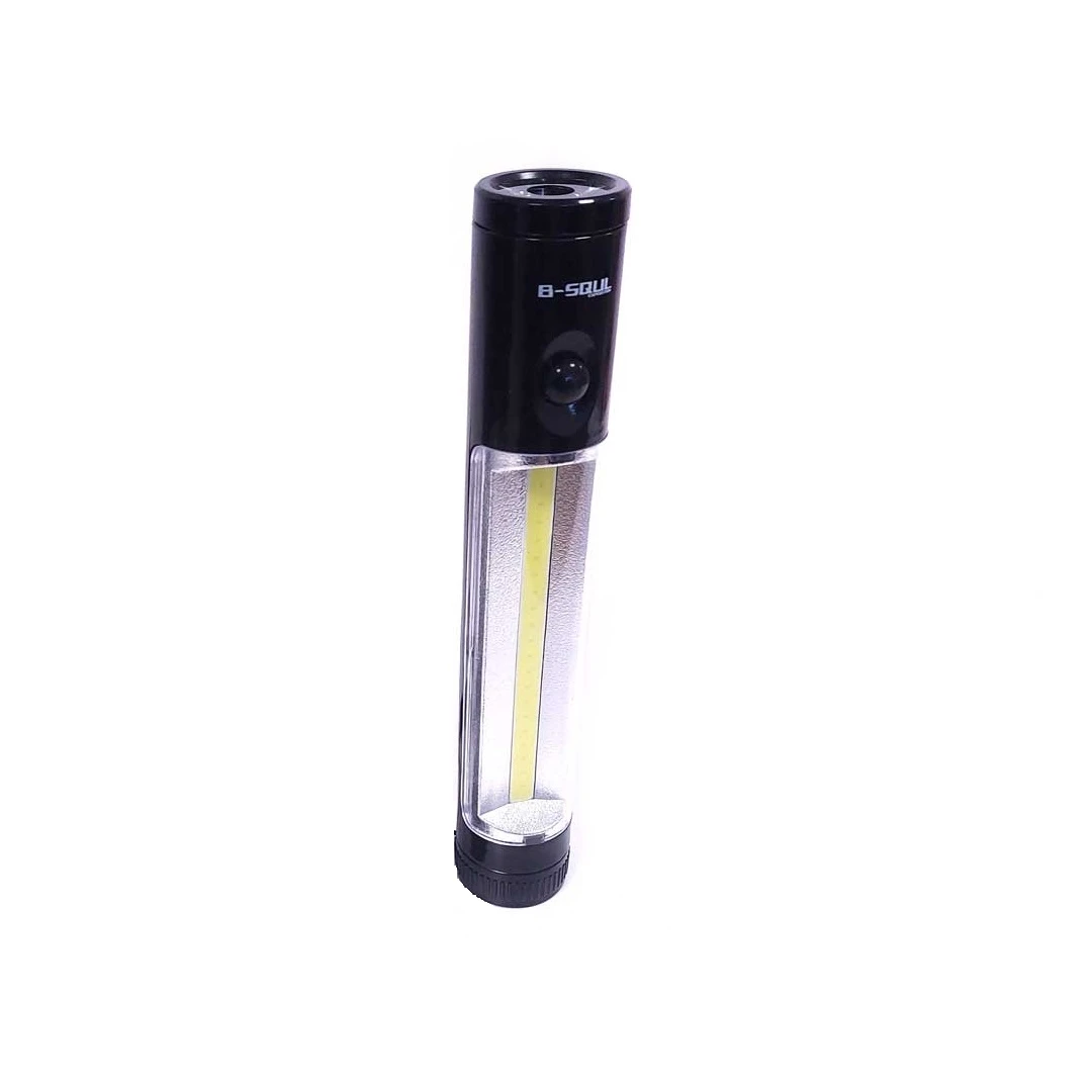 Lanterna de lucru cu LED, 3.2 x 19 cm, magnet, negru - 