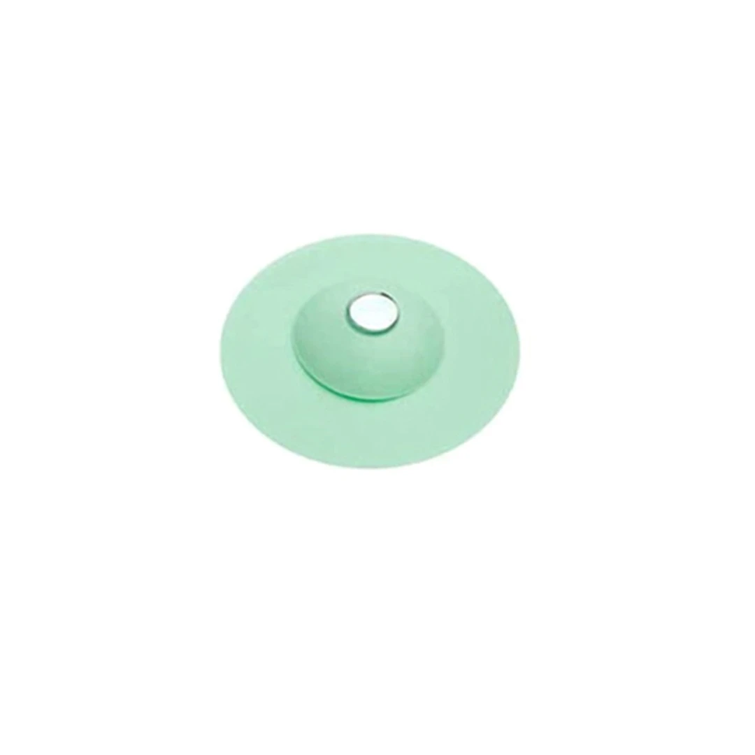 Dop pentru chiuveta si cada, silicon, 10 cm, verde - 