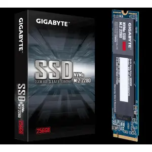 GIGABYTE SSD M.2 PCIe 256GB - Achizitioneaza ssd m2 performant pentru calculator si laptop cu rata mare de transfer. Acum si  livrare rapida.