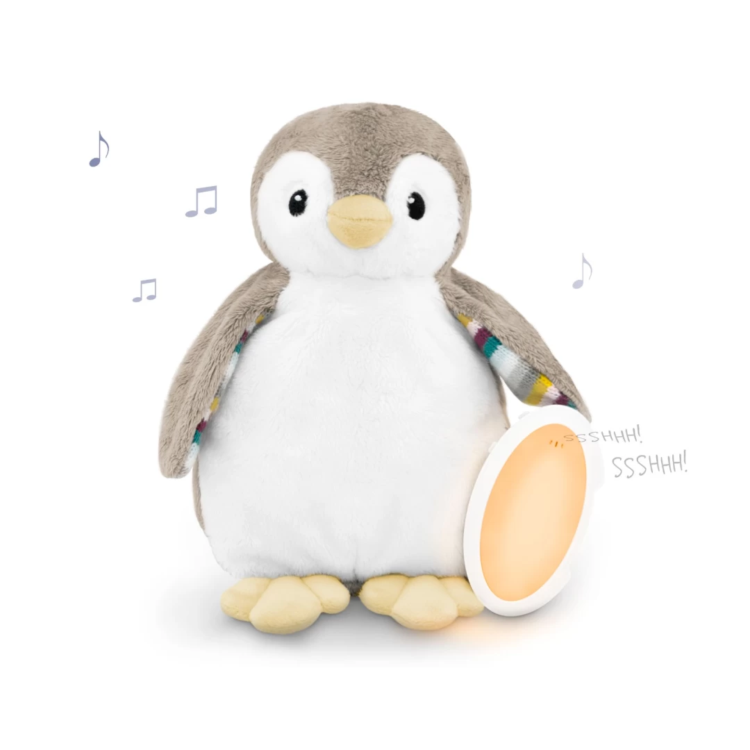 Pinguinul Phoebe - Plus cu mecanism de Linistire si Relaxarea Bebelusului - 