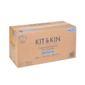 Scutece Hipoalergenice Eco Kit&Kin, Marimea 4, 9-14 kg , 128 buc - Scutece Hipoalergenice Eco Kit&Kin, Marimea 4, 9-14 kg , 128 buc