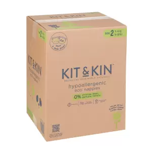 Scutece Hipoalergenice Eco Kit&Kin, Marimea 2, 4-8 kg , 152 buc - Scutece Hipoalergenice Eco Kit&Kin, Marimea 2, 4-8 kg , 152 buc