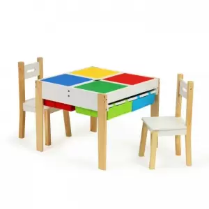Set de masa cu doua scaune pentru copii MCT XKF002 - 