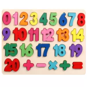 Puzzle incastru de lemn cu cifre si semne matematice WD9519 - Comanda Puzzle incastru de lemn cu cifre si semne matematice WD9519. Nu rata oferta!