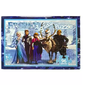 Puzzle 96 piese "Regatul de gheata!" - Frozen - Comanda Puzzle 96 piese "Regatul de gheata!" - Frozen. Nu rata oferta!