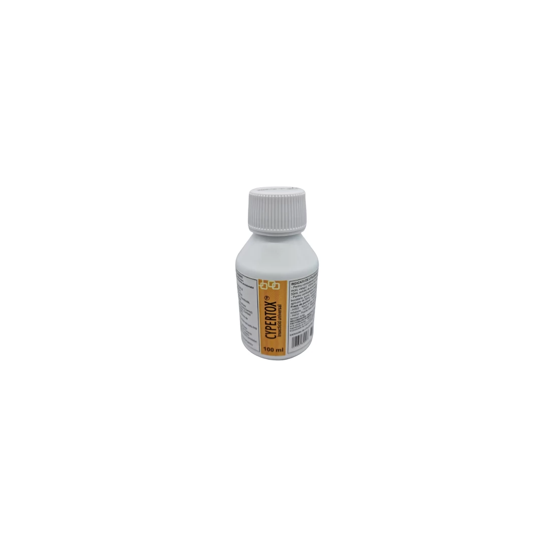 Cypertox Forte 100 ml- Insecticid concentrat pentru combatere insecte taratoare - <p>CYPERTOX Forte 100 ml – insecticid profesional cu efect de soc</p>