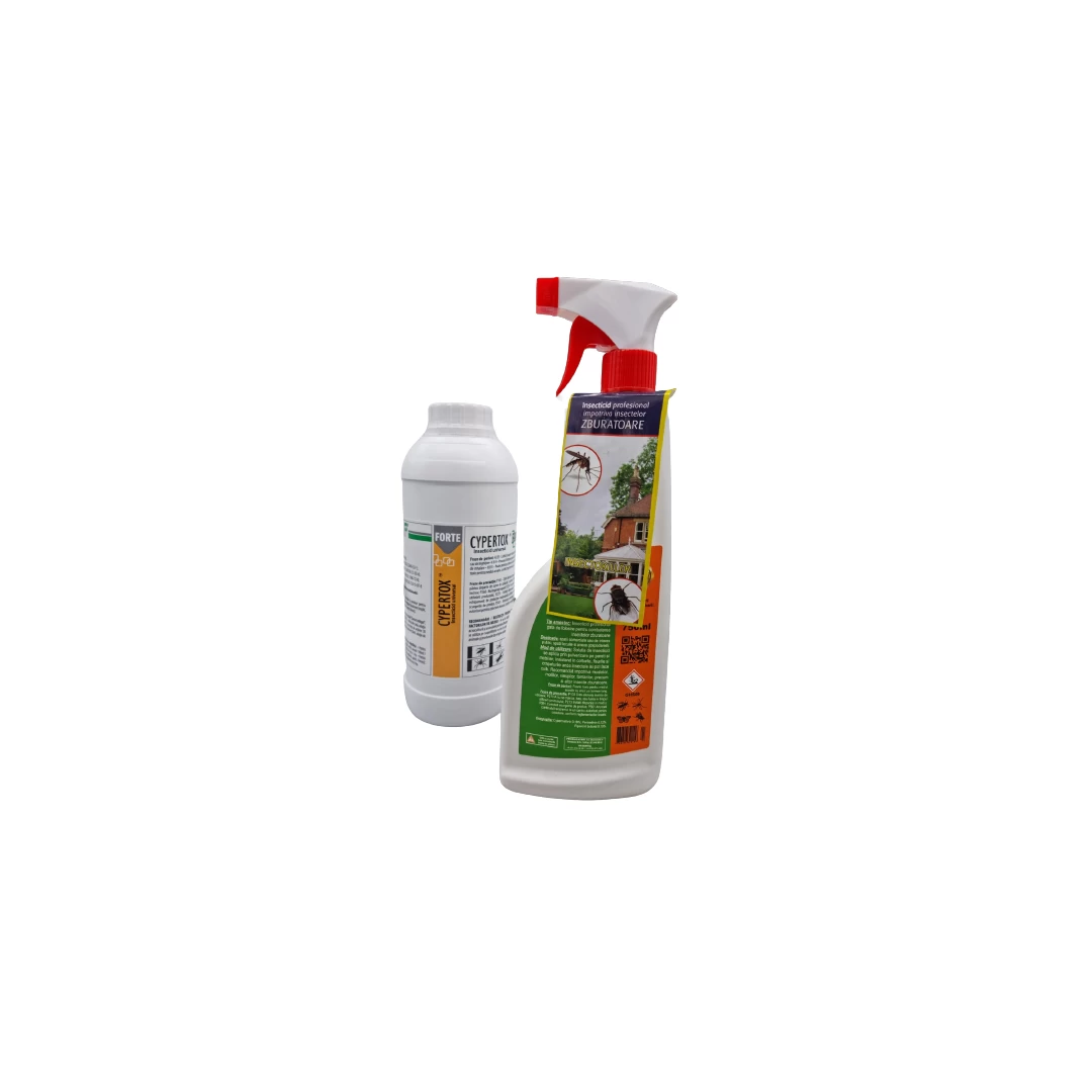 Pachet promotional Spray Insektokiller 750 ml+ Solutie Cypertox Forte 1 L - <p>Pachet promotional antidaunatori Spray 750 ml Insektokiller + Solutie Cypertox Forte 1 litru</p>
