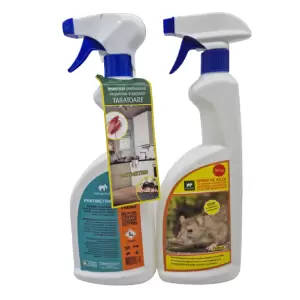 Set spray antidaunatri casa, Spray Antirozatoare 750 ml+ Spray Insecticid combatere insecte taratoare 750 ml - <p>Spray Fastmetrin 750 ml + Spray Antirozatoare 750 ml</p>