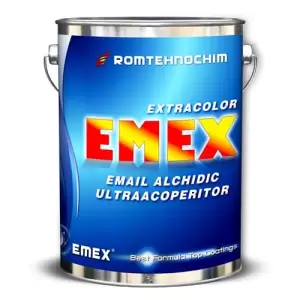 Email Alchidic “Emex Extracolor", Alb, Bidon 23 Kg - 