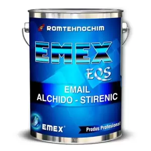 Email Alchido-Stirenic “Emex EQS”, Galben, Bidon 23 Kg - 