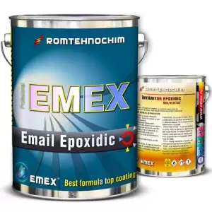Email Epoxidic Bicomponent “EMEX”, Alb, Bidon 20 KG, Intaritor inclus - 