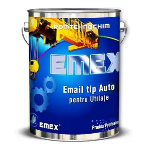 Email Tip Auto pentru Utilaje “EMEX”, Alb, Bidon 23 Kg - 