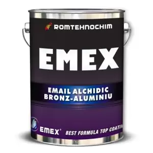 Emailul Argintiu Bronz - Aluminiu “EMEX”, Argintiu, Bidon 20 Kg - 