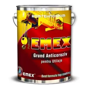 Grund Anticoroziv pentru Utilaje EMEX, Galben, Bidon 30 Kg - 