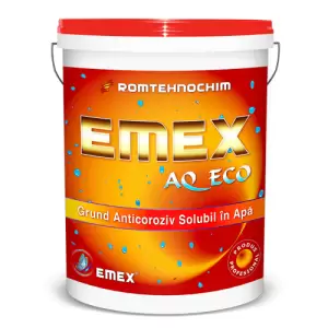 Grund Anticoroziv Solubil in Apa EMEX AQ ECO, Gri, Bidon 10 Kg - 